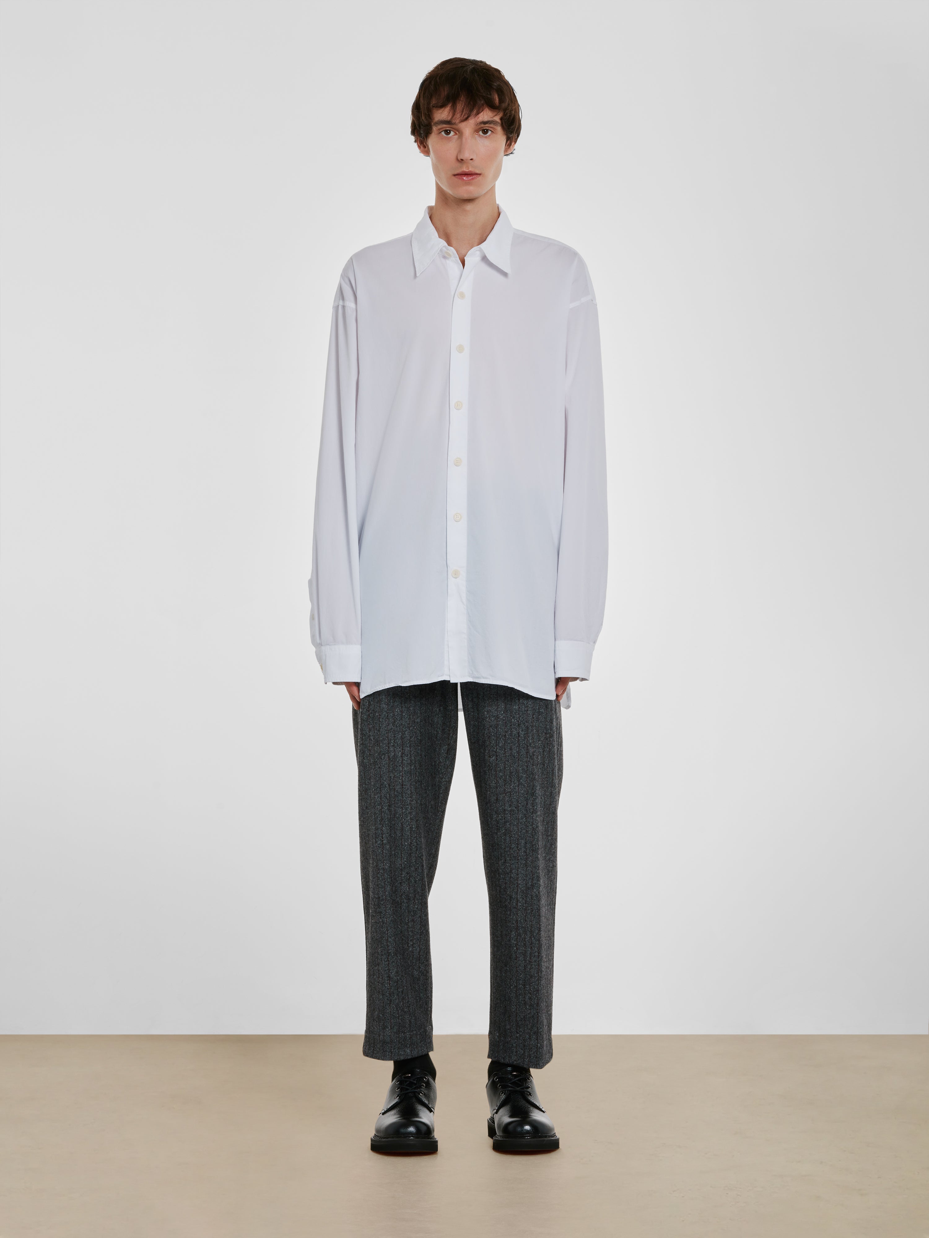 Dries Van Noten - Men’s Boxy Fit Shirt - (White)