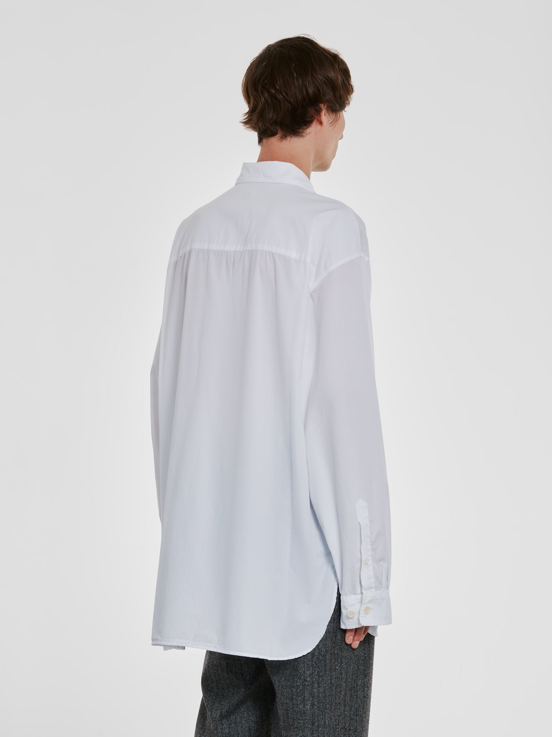 Dries Van Noten - Men’s Boxy Fit Shirt - (White)