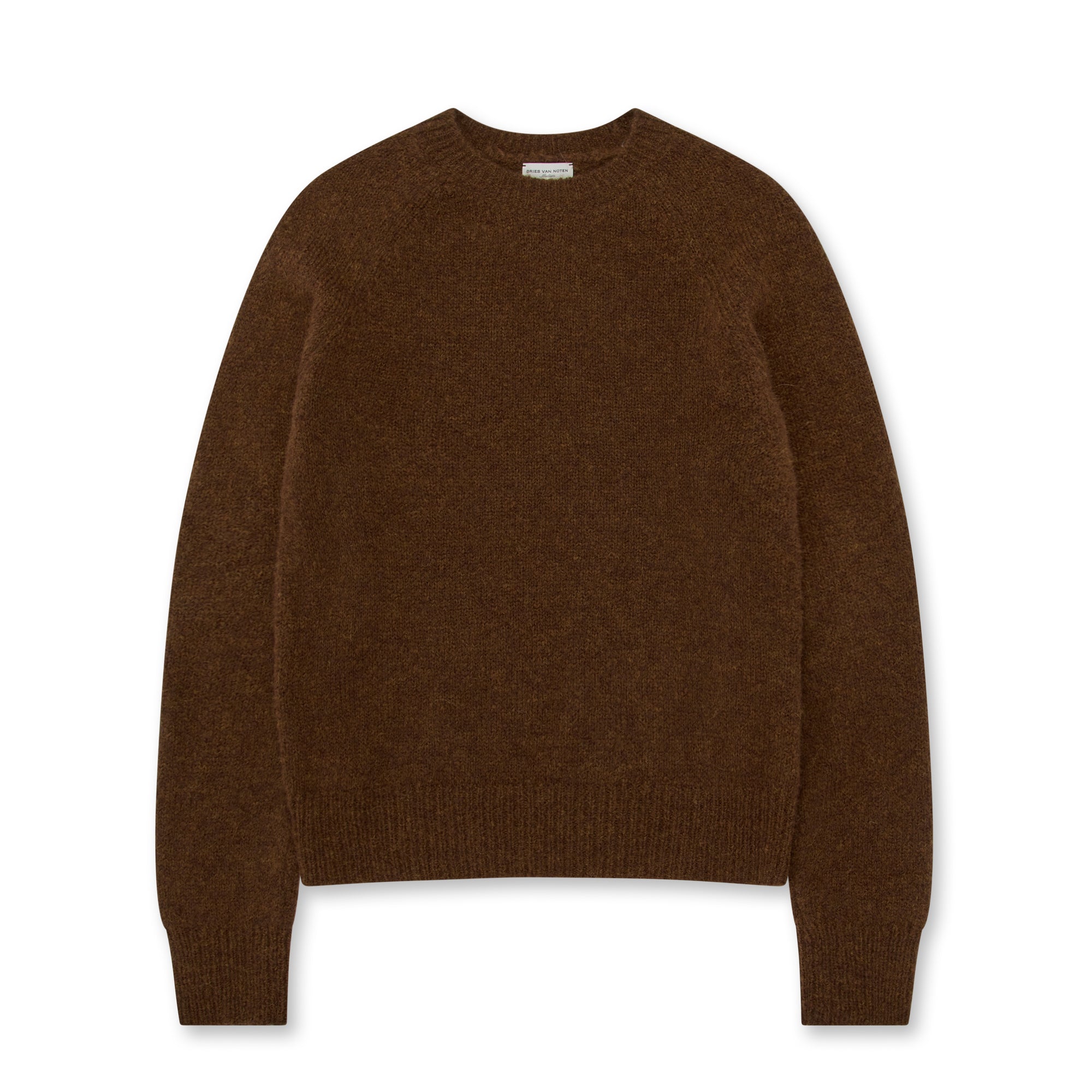 Dries Van Noten - Men’s Wool Sweater - (Brown) view 5