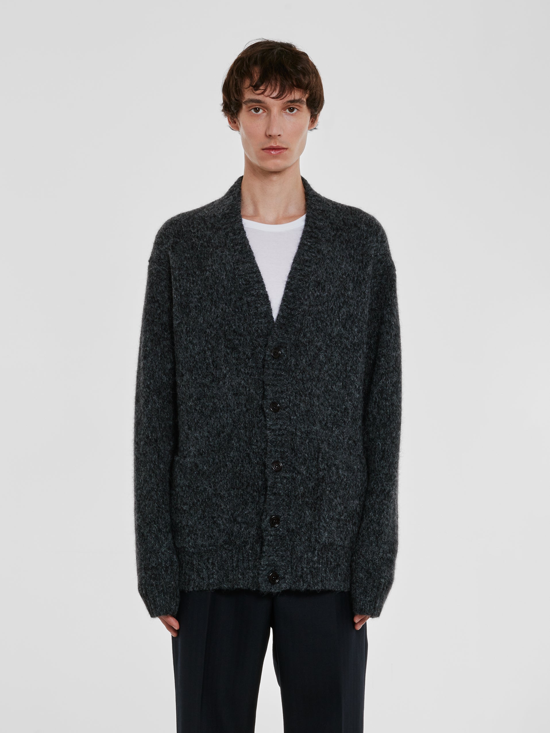 Dries Van Noten - Men’s Cardigan - (Grey)