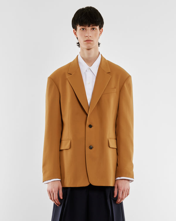 Dries Van Noten - Men’s Single Breasted Blazer - (Camel)