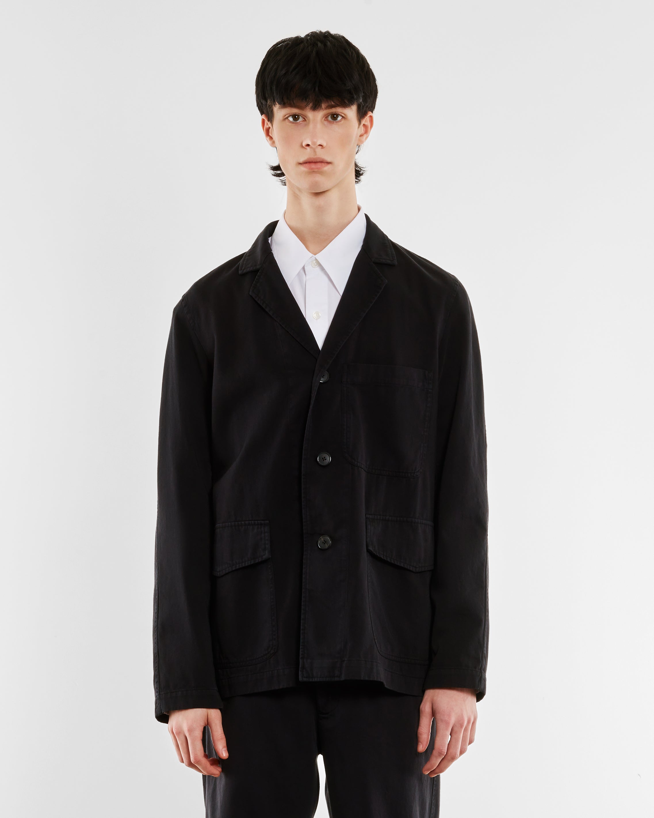 Dries Van Noten - Men's Cotton Blazer - (Midnight)