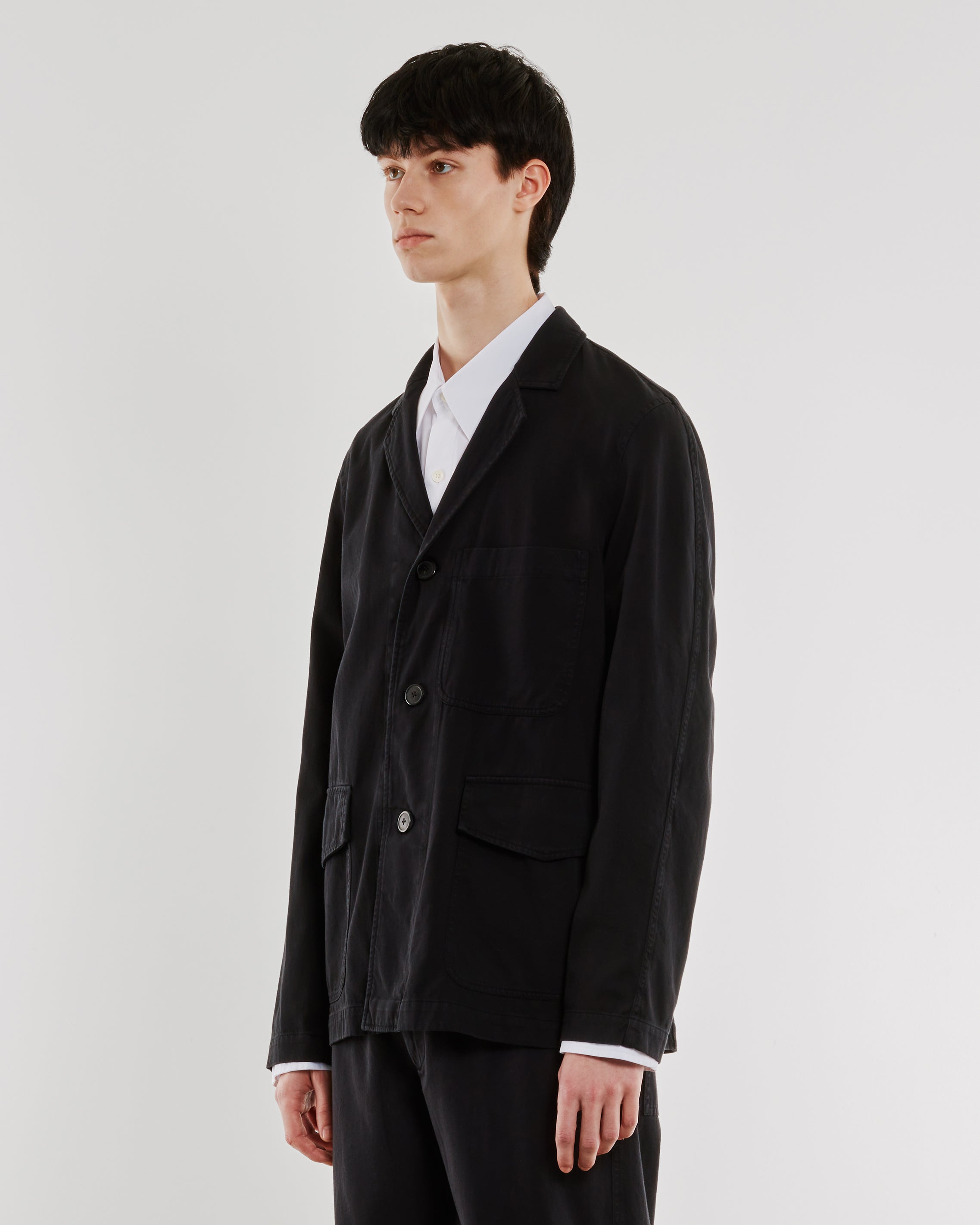 Dries Van Noten - Men's Cotton Blazer - (Midnight)