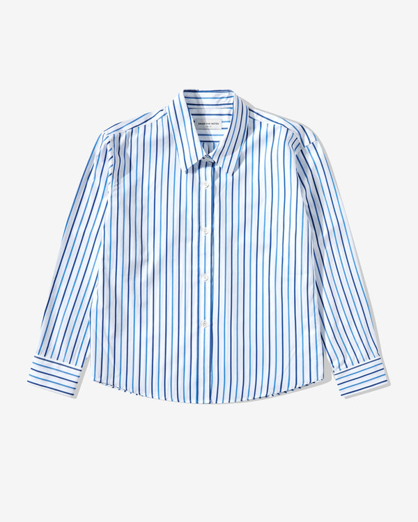 Dries Van Noten - Women's Boxy Mini Shirt - (Light Blue)