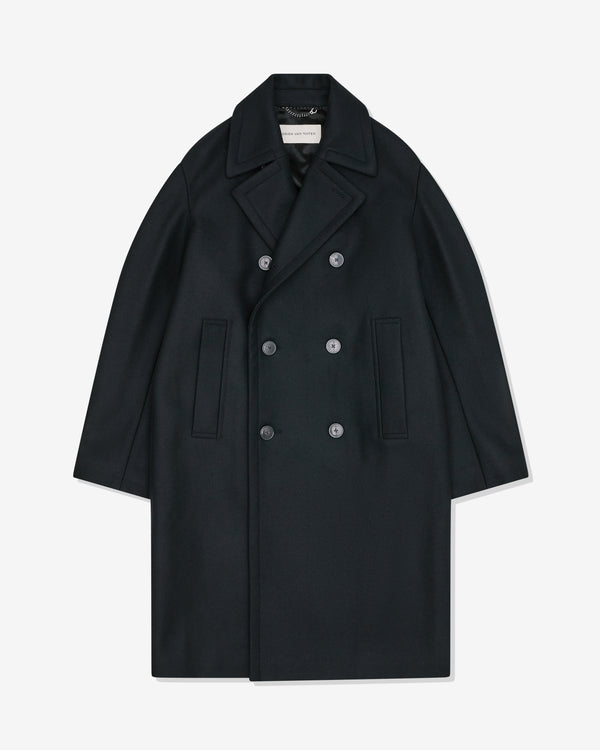 Dries Van Noten - Men's Double Breasted Wool Coat - (Black)