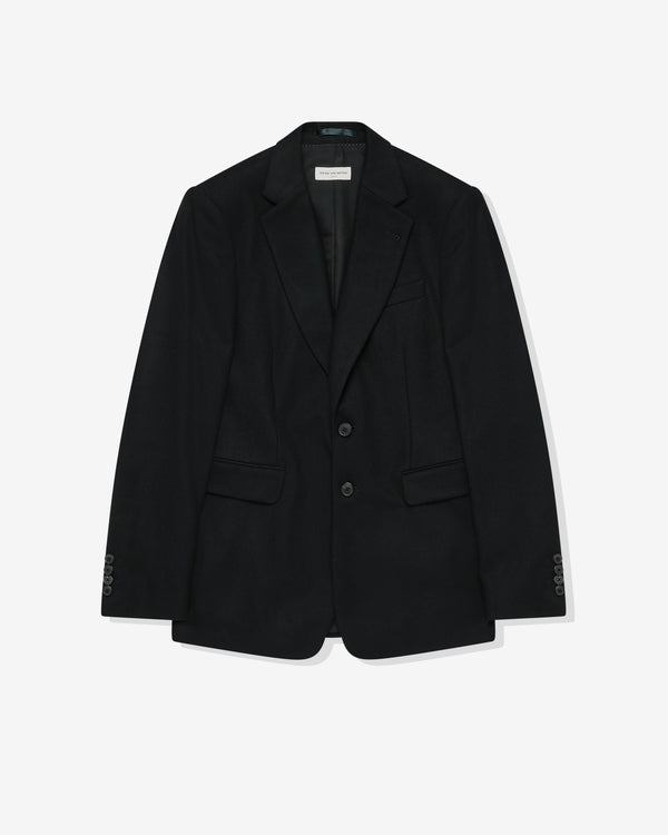 Dries Van Noten - Men's Single Breasted Blazer - (Navy)