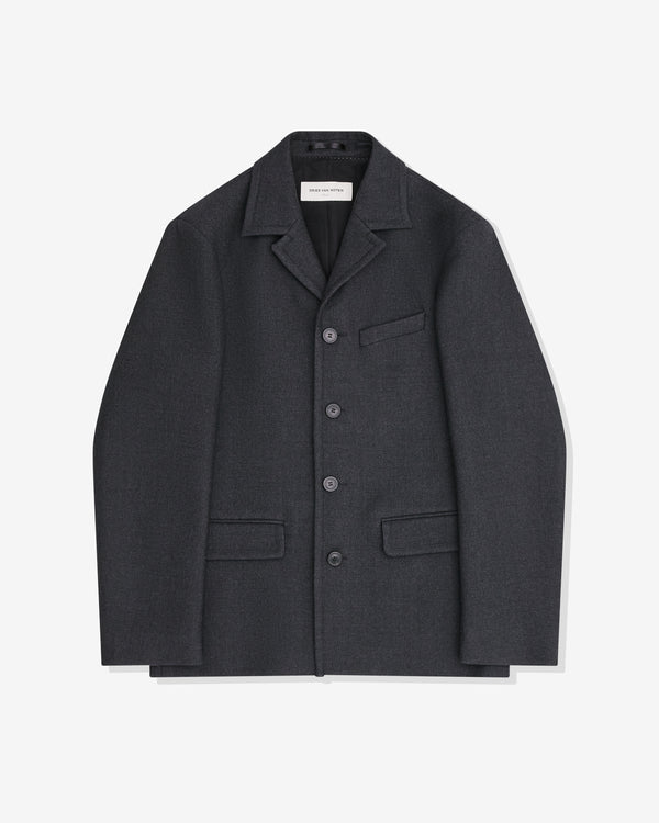 Dries Van Noten - Men's Flap Pocket Blazer - (Anthracite)