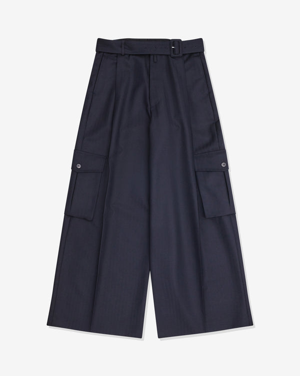 Dries Van Noten - Men's Wide Leg Pocket Trousers - (Navy)