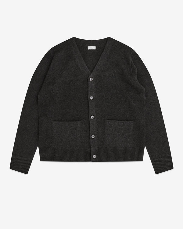 Dries Van Noten - Men's Patch Pocket Cardigan - (Dark Brown)