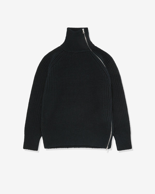 Dries Van Noten - Men's High Neck Sweater - (Navy)