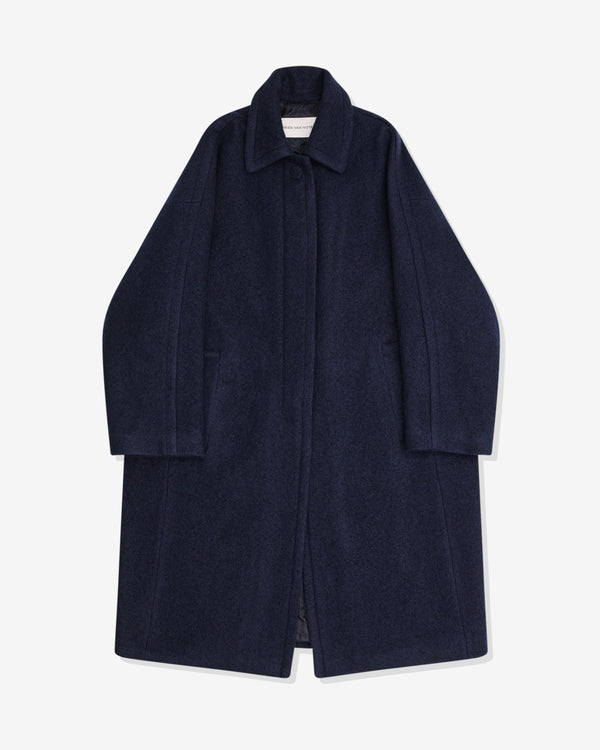 Dries Van Noten - Women's Car Coat - (Navy)