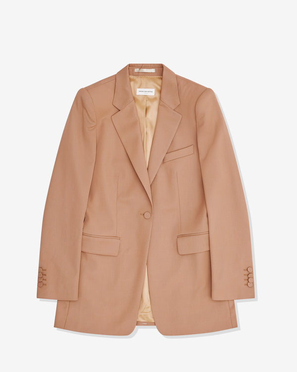 Dries Van Noten - Women's Structured Blazer - (Tan)