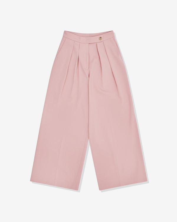 Dries Van Noten - Women's Wide Leg Trousers - (Old Rose)