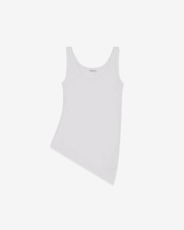 Dries Van Noten - Women's Asymmetric Vest - (White)