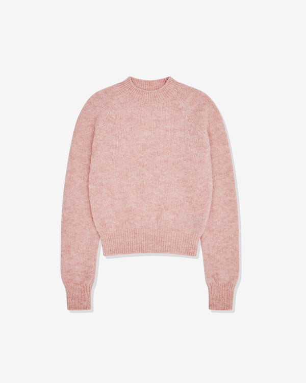 Dries Van Noten - Women's Mock Neck Cropped Sweater - (Rose)