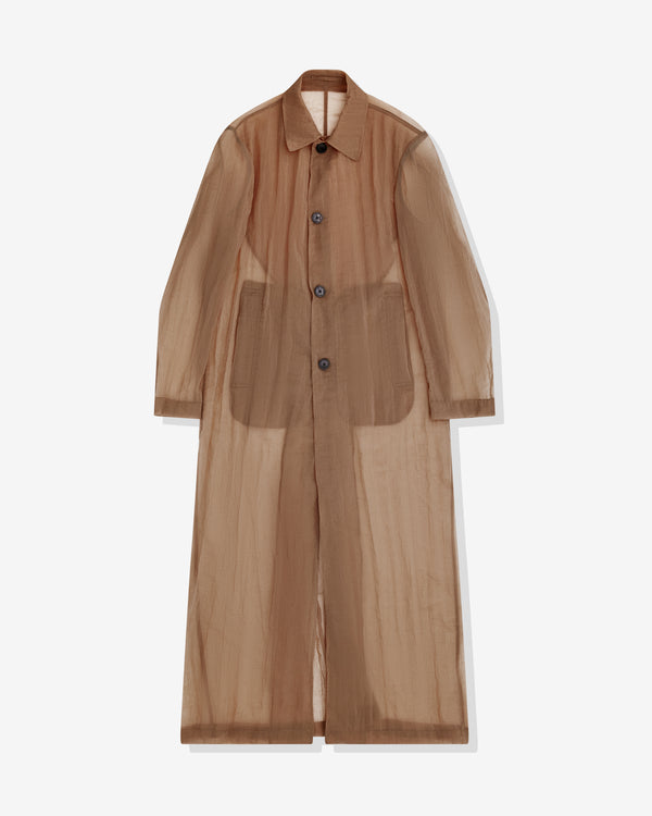 Dries Van Noten - Men's Loose Fit Mac - (Brown)