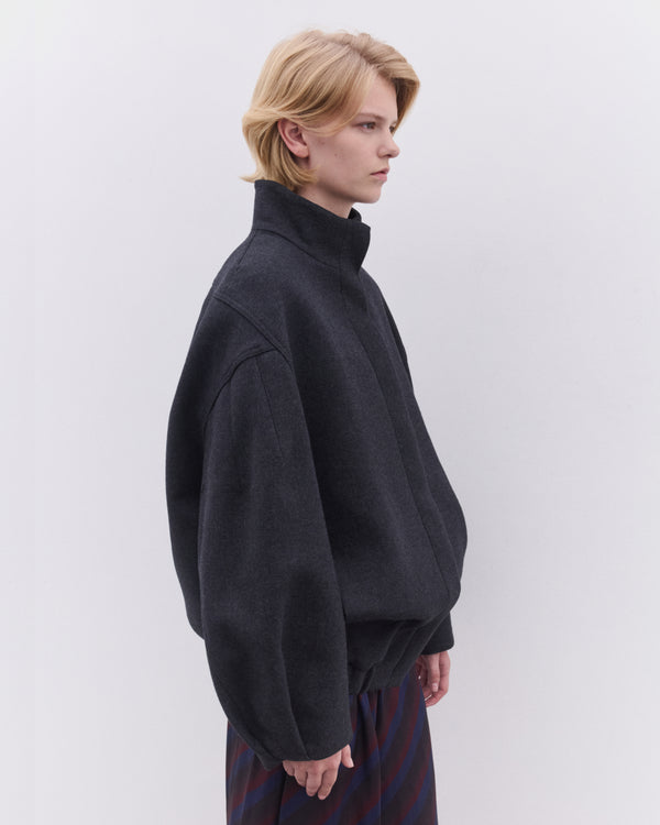 Dries Van Noten - Women’s Loose Fit Jacket - (Charcoal)