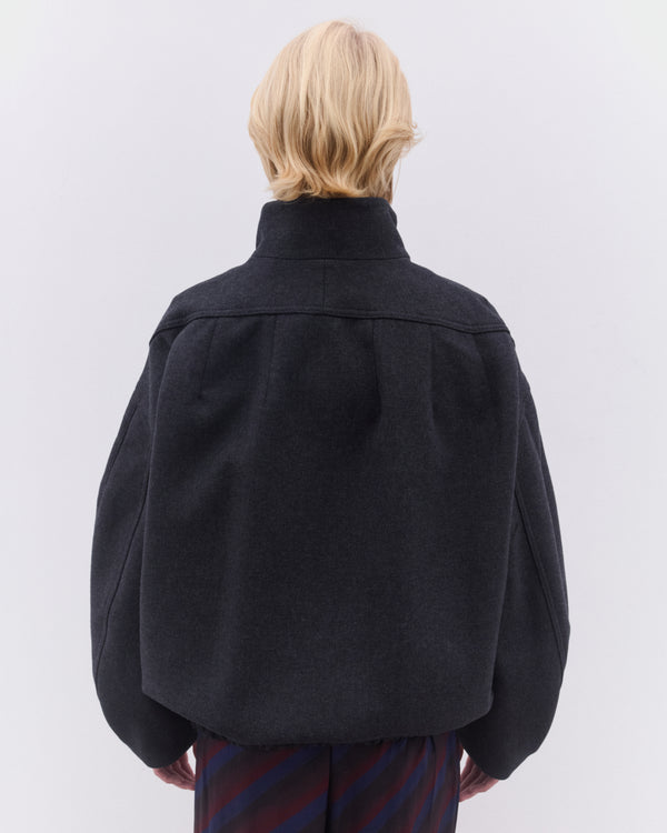 Dries Van Noten - Women’s Loose Fit Jacket - (Charcoal)