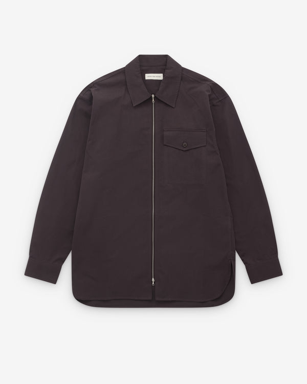 Dries Van Noten - Men’s Croomson Shirt - (Dark Brown)