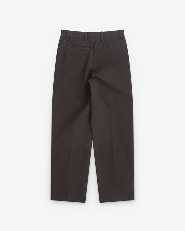 Dries Van Noten - Men’s Zip Detail Trousers - (Brown)
