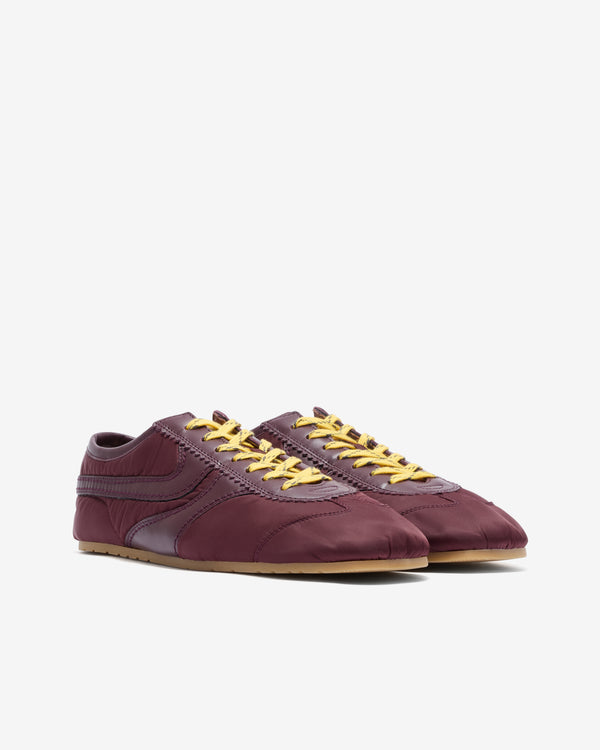 Dries Van Noten - Men’s Nylon Sneakers - (Bordeaux)