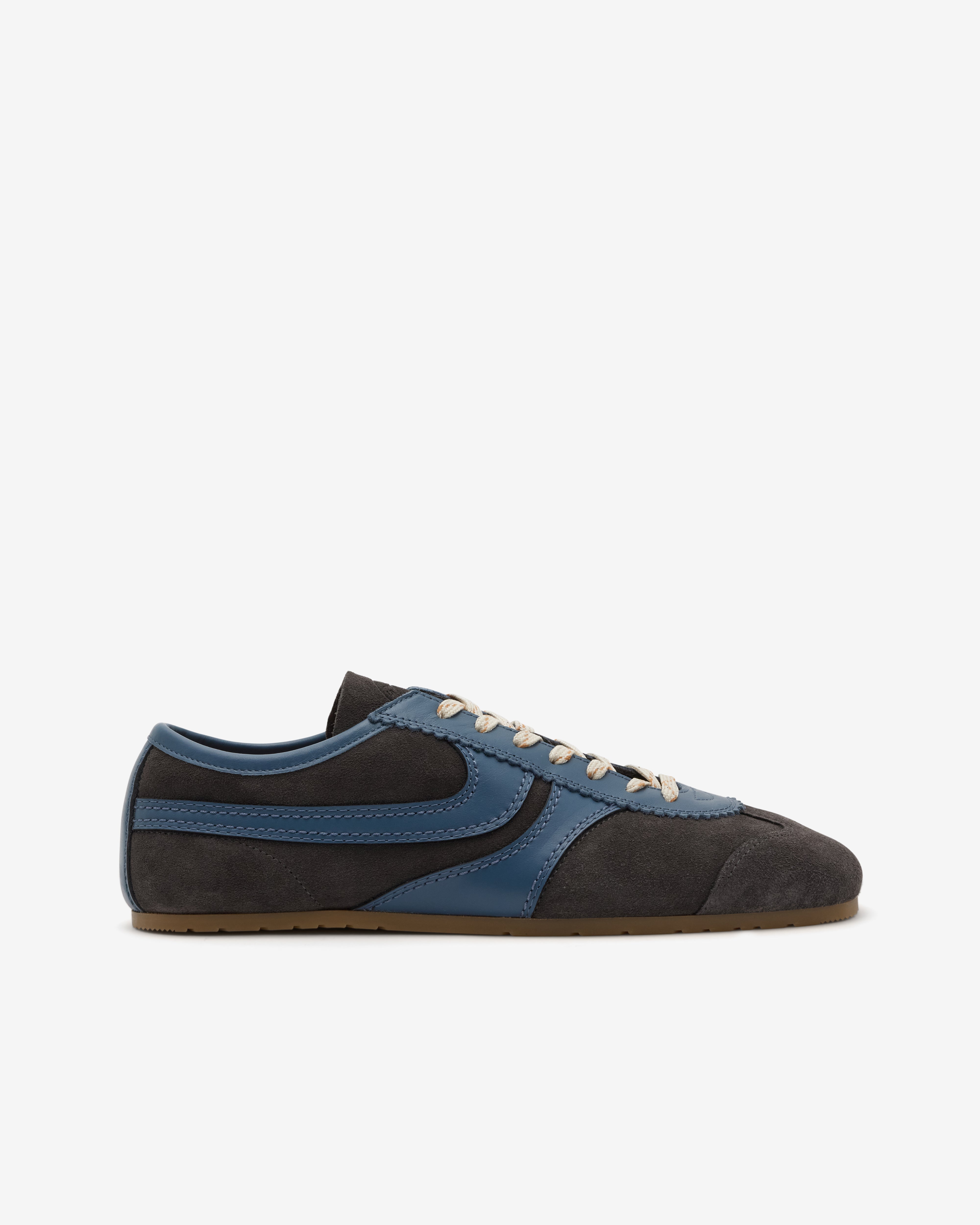 Dries van Noten アーカイブ トルコ製 ノースリーブ M 美品 Dries Van Noten: Men's Suede Sneakers (Steel) | Dover Street