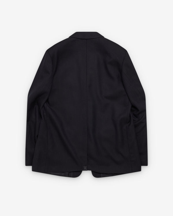 Dries Van Noten - Men's Jacket - (Navy Stripe)