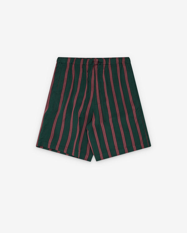 Dries Van Noten - Men's Striped Shorts  - (Bottle Green)