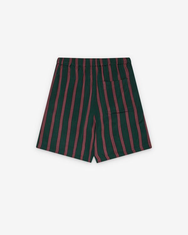 Dries Van Noten - Men's Striped Shorts  - (Bottle Green)
