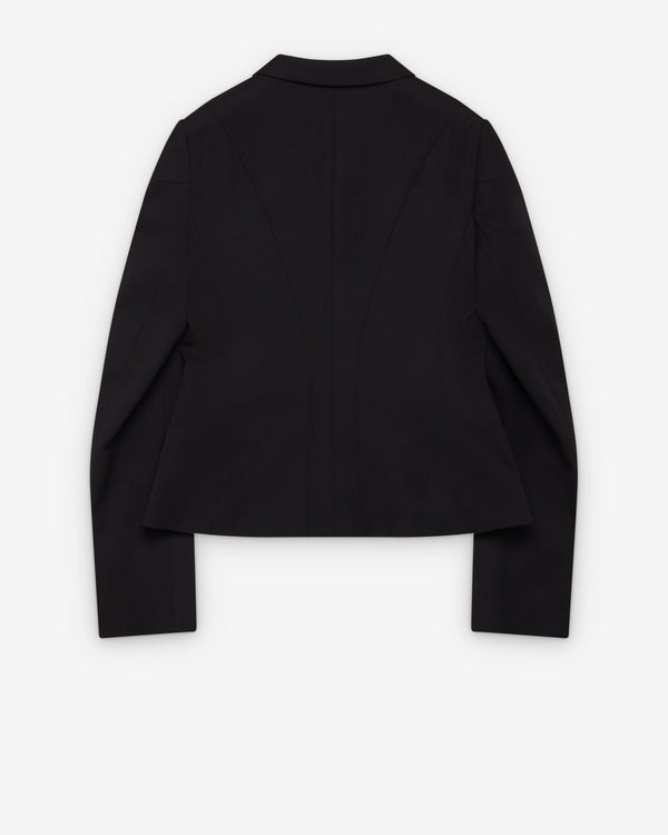 Dries Van Noten - Women's Fitted Scuba Blazer - (Black)