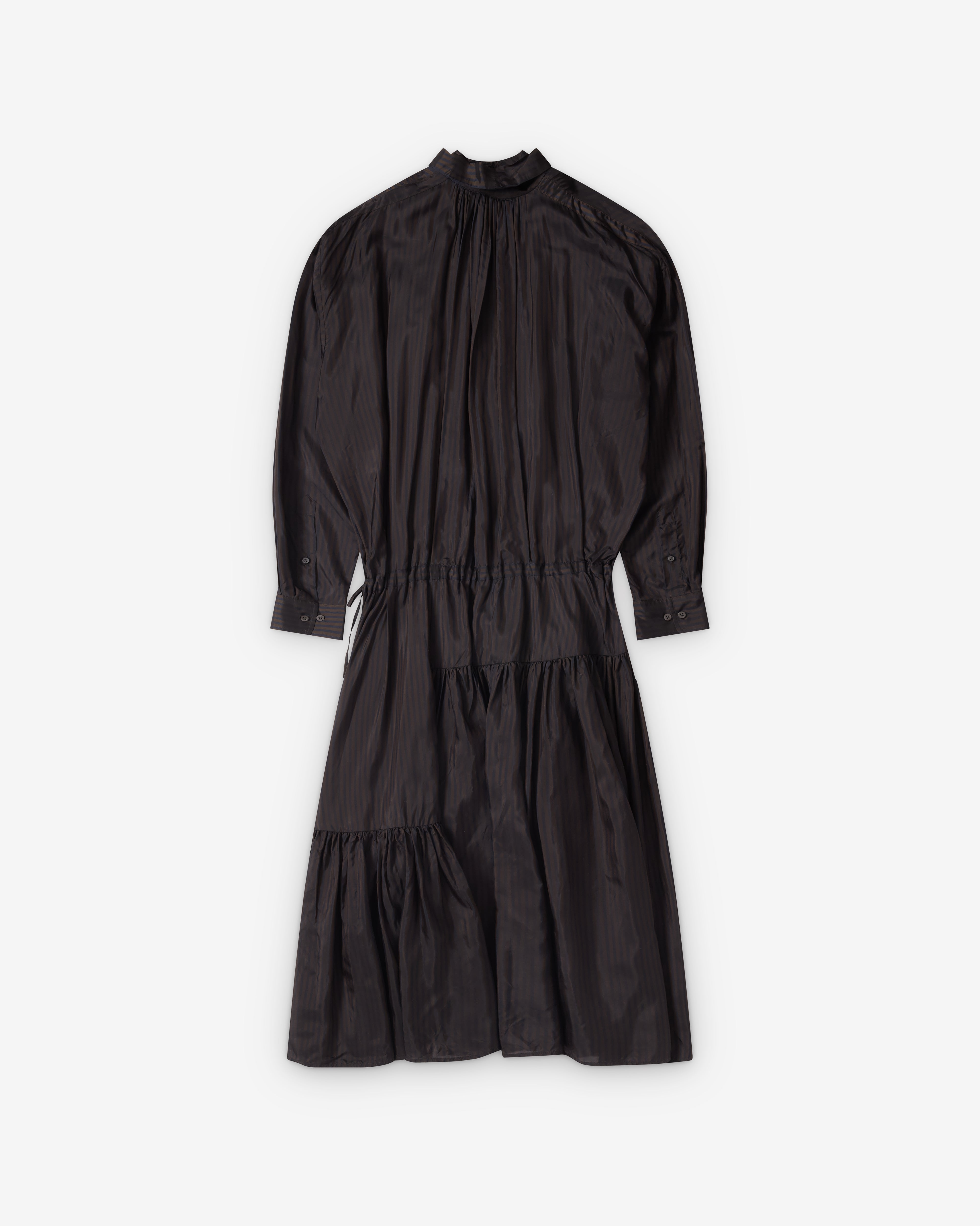 Dries Van Noten : Women's Denvy Dress (Dark Brown) | Dover Street