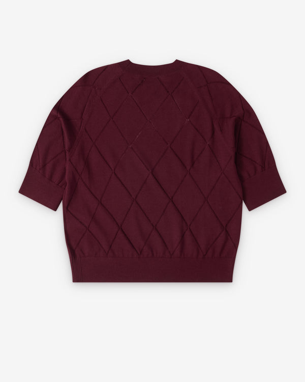 Dries Van Noten  - Women's Tuan Sweater - (Wine)