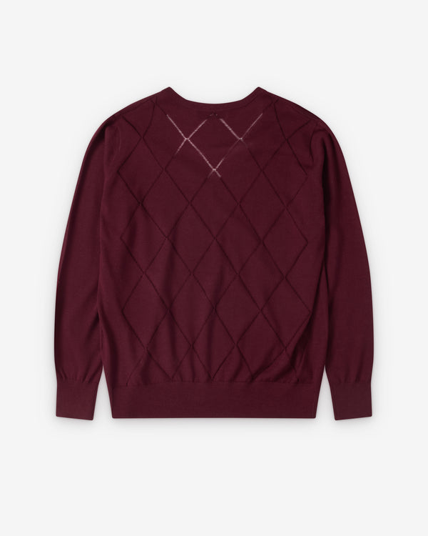 Dries Van Noten  - Women's Tuomas Sweater - (Wine)