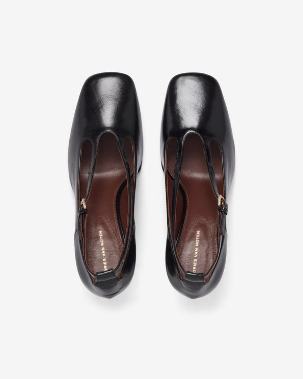 Dries Van Noten  - Women's Wedge Pumps - (Black)