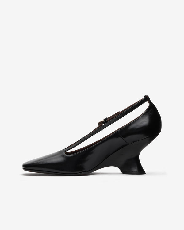 Dries Van Noten  - Women's Wedge Pumps - (Black)