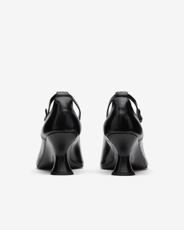 Dries Van Noten  - Women's Wedge Pumps - (Black)