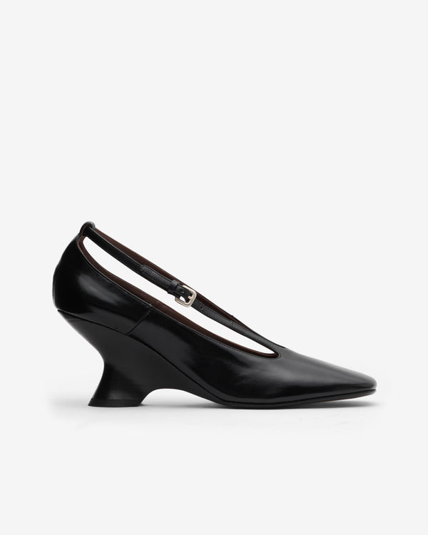 Dries Van Noten  - Women's Wedge Pumps - (Black)