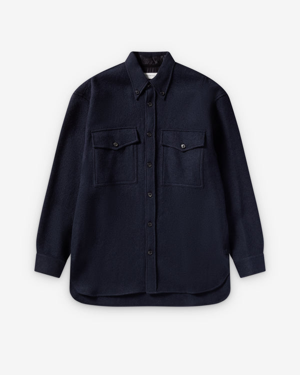 Dries Van Noten  - Men's Cromo Shirt - (Navy)