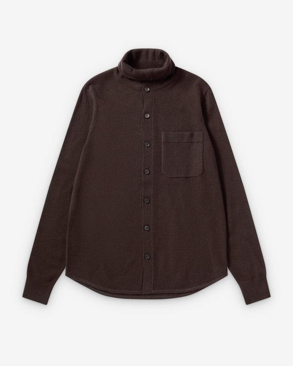 Dries Van Noten - Men's Monaco Cardigan - (Dark Brown)