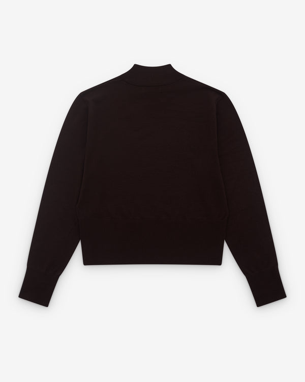 Dries Van Noten - Women’s Merino Wool Sweater - (Dark Brown)