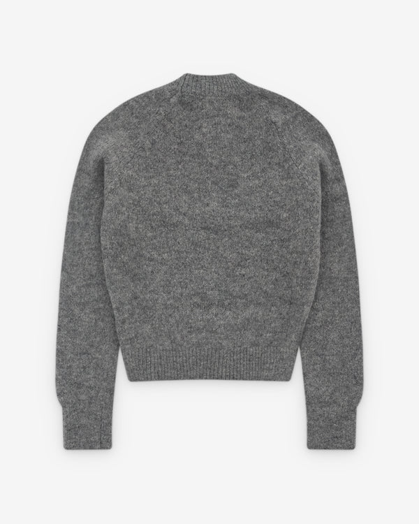 Dries Van Noten - Women’s Fitted Sweater - (Mid Grey)