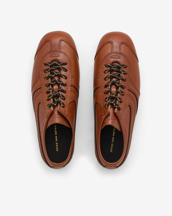 Dries Van Noten - Women’s Leather Sneakers - (Tan)