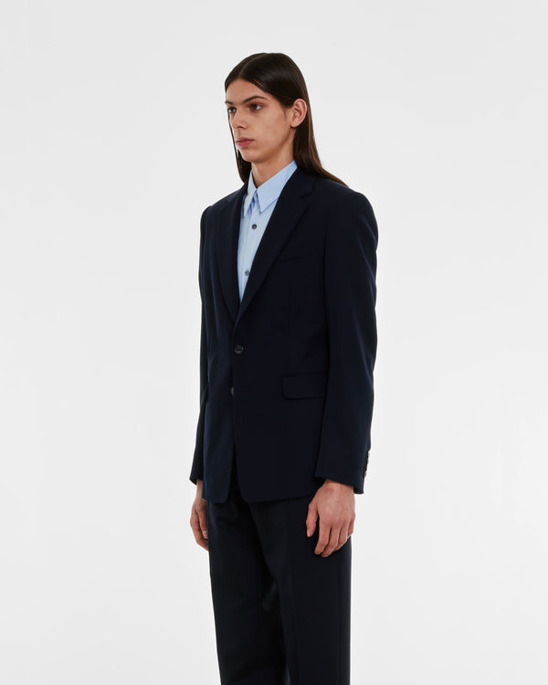 Dries Van Noten - Men’s Single Breasted Blazer - (Navy)
