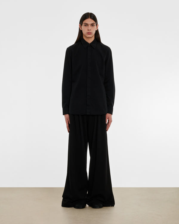 Dries Van Noten - Men’s Long Sleeve Shirt - (Midnight)