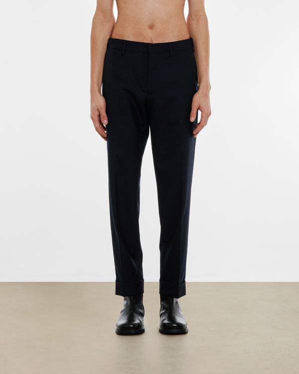 Dries Van Noten - Men’s Tapered Trousers - (Navy)