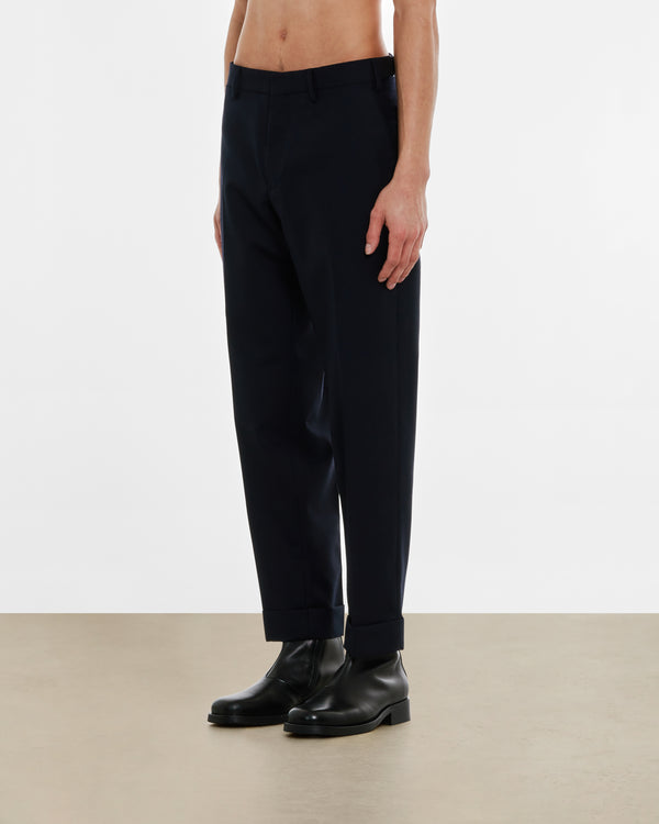 Dries Van Noten - Men’s Tapered Trousers - (Navy)