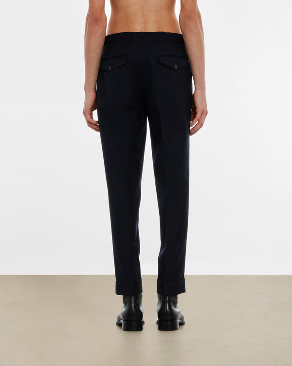 Dries Van Noten - Men’s Tapered Trousers - (Navy)