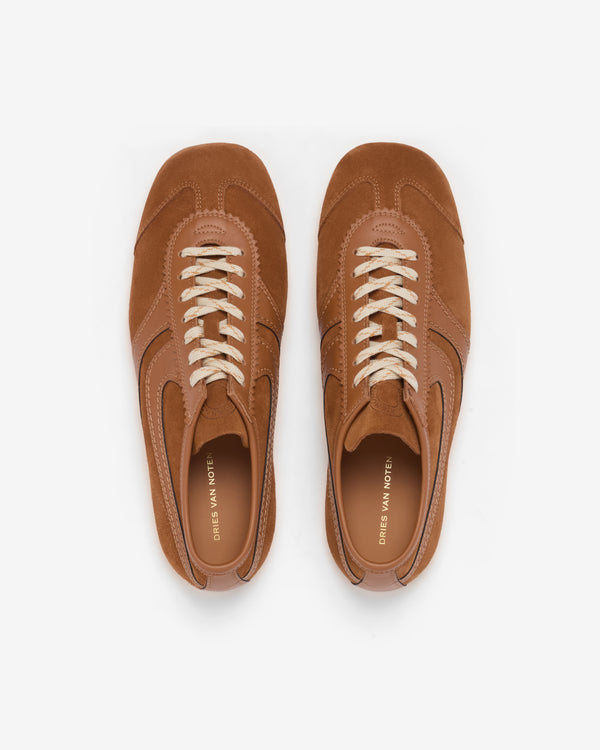 Dries Van Noten - Men's Suede Sneakers - (Tan)