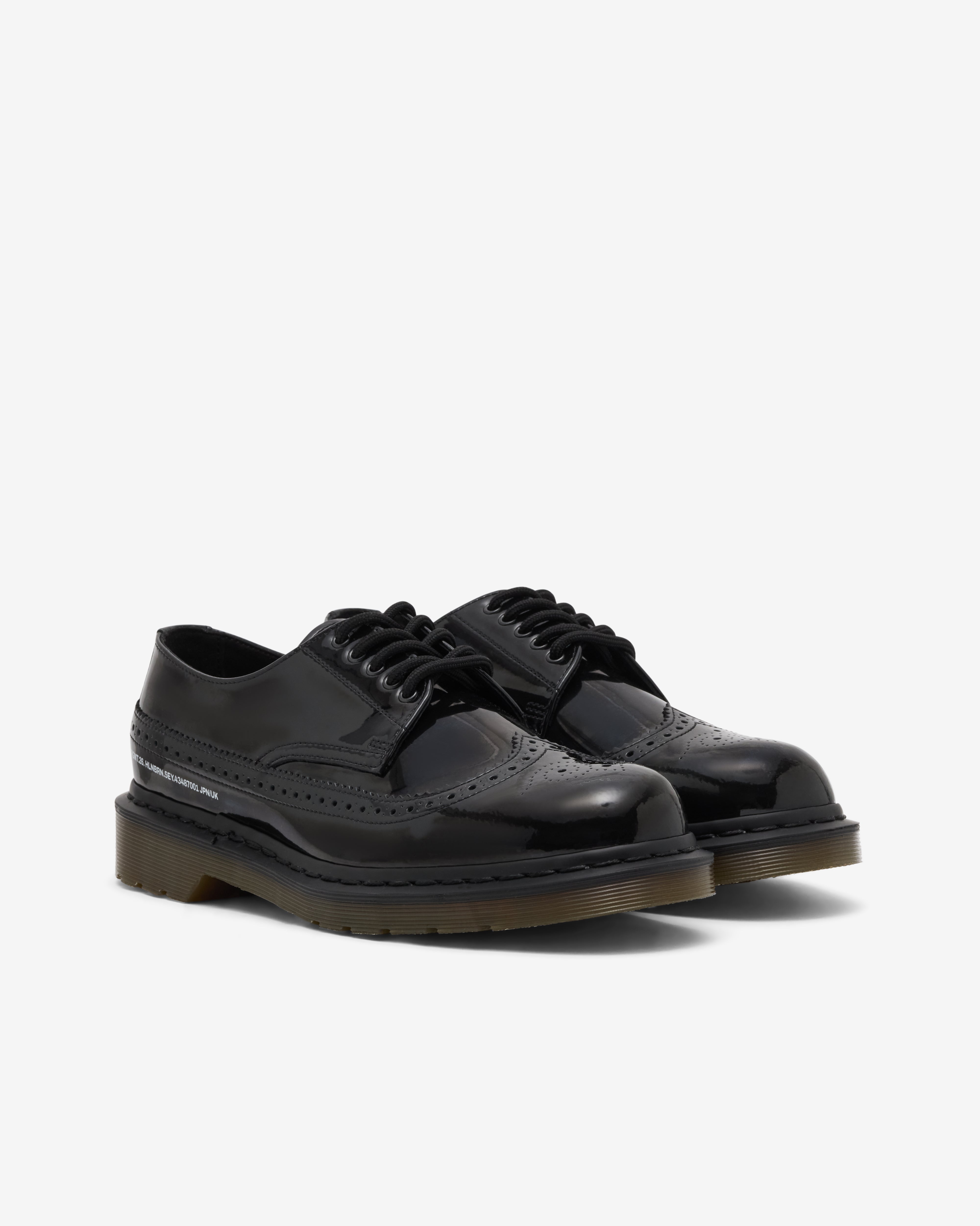 fragment design × Dr.Martens Brogue Dr. Martens: Men's Fragment Hollingborn Brogue Shoe (Black
