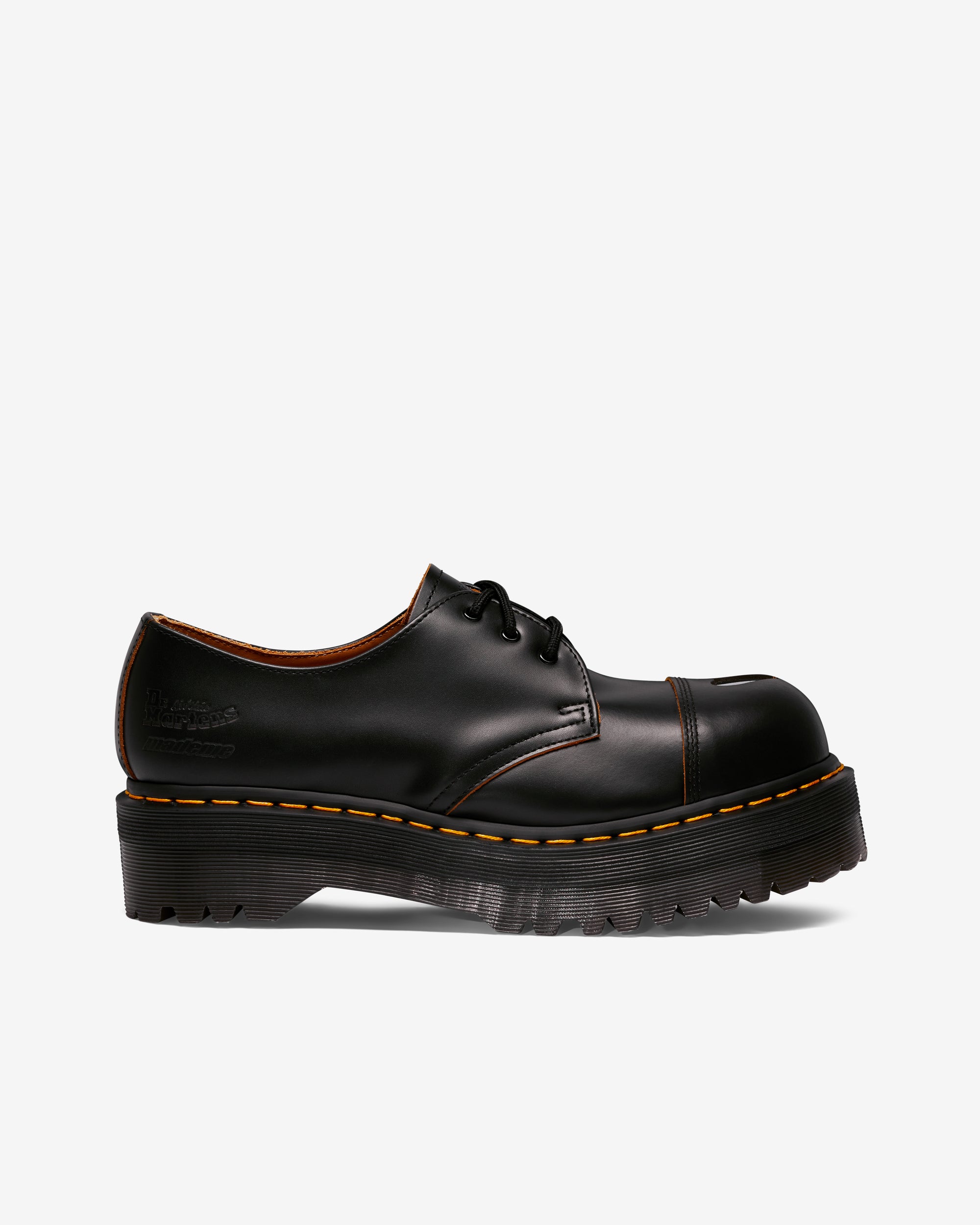 Martens MadeMe 1461 Platform Oxford Shoes (Black)
